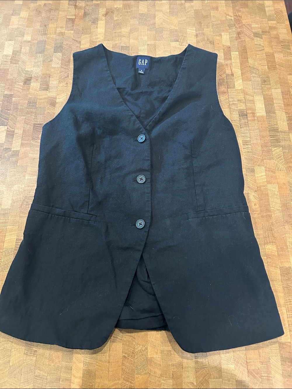 GAP Vest Black Size Small